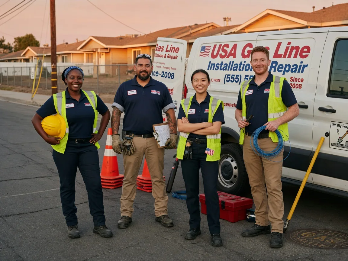 Gas Line Installation company in Gibsland, LA